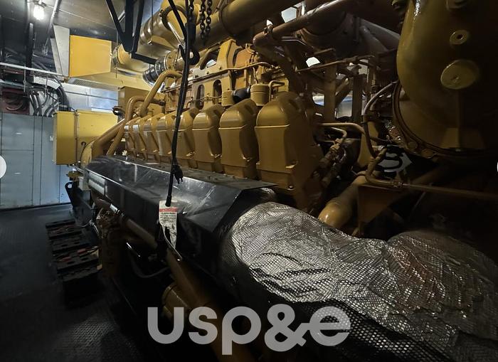 Refurbished 1.5 MW 2010 Refurbished Caterpillar G3516C Natural Gas Generator Set