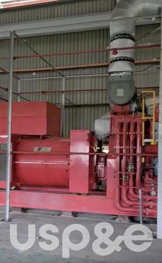 Used 4 MW 2007 Used MAN V28/32S HFO Generator Set
