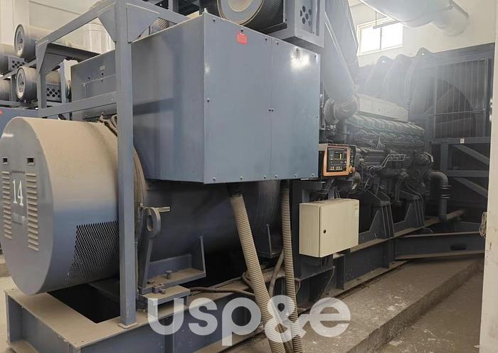 1.8 MW 2014 New Mitsubishi S16R2-PTAW Diesel Generator Sets