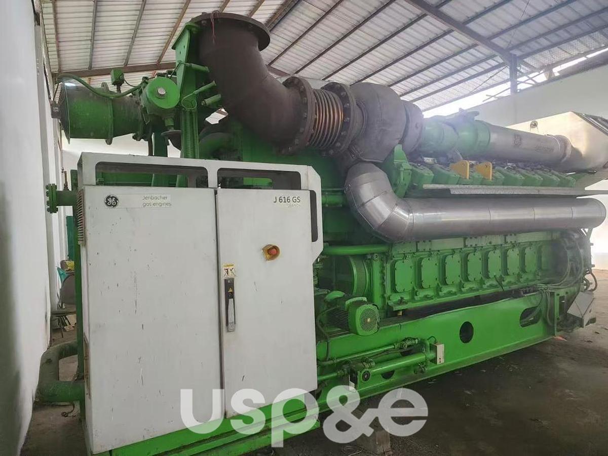 2.2 MW 2010 New Jenbacher J616 GS Natural Gas Generator Set
