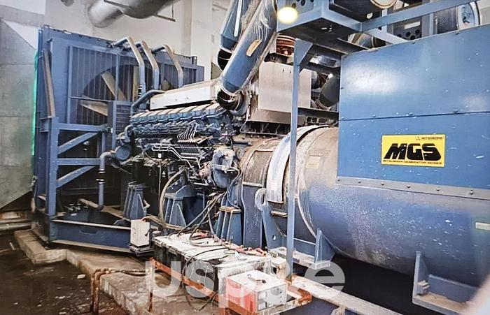 2 MW 2016 New Mitsubishi PM204B0 Diesel Generator Sets