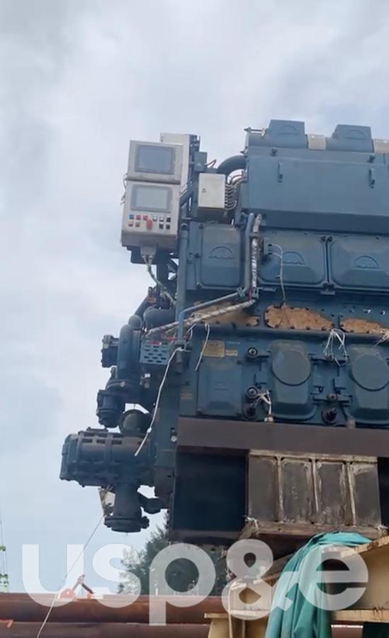 5.6 MW 2011 New MAN 10L32/44 CR HFO Engines (No Alternator)