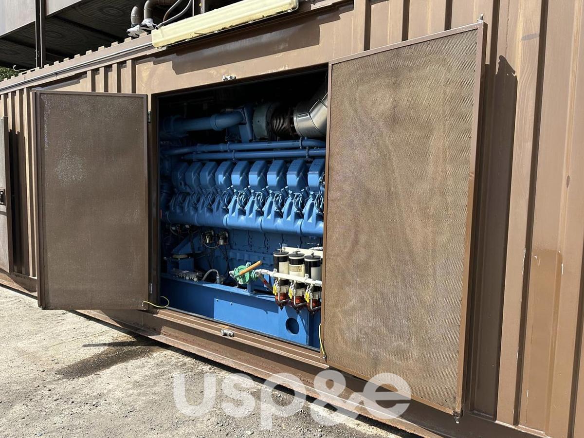 Used 2 MW 2006 Used MTU 20V4000 Diesel Generator Sets