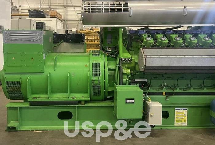 Used 1.4 MW 2005 Used Jenbacher JMS 420 GS Natural Gas Generator Set
