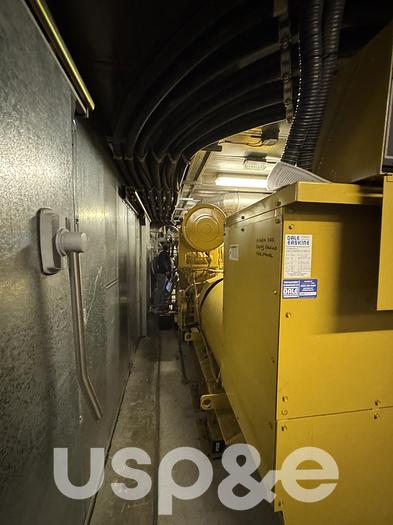 Used 2.15 MW 2000 Used Caterpillar 3516B Diesel Generator Sets