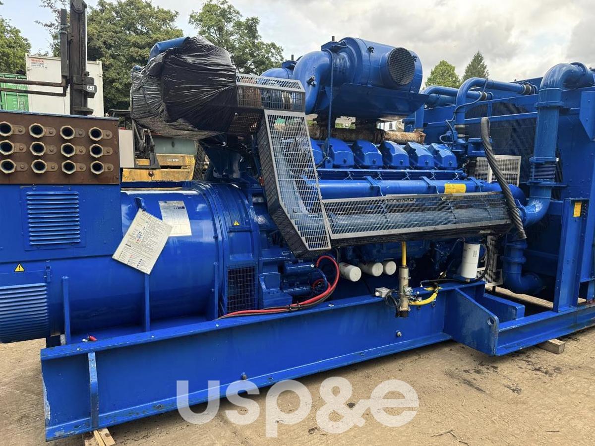 Used 1.3 MW 1999 Used Perkins 4012-TAG2 Diesel Generator Set