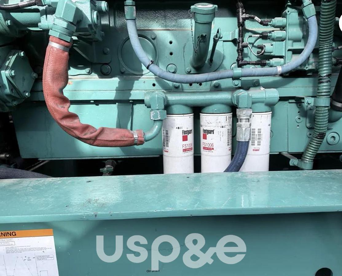 Used 2.25 MW 2008 Used Cummins DQKH-7234191 Diesel Generator Set
