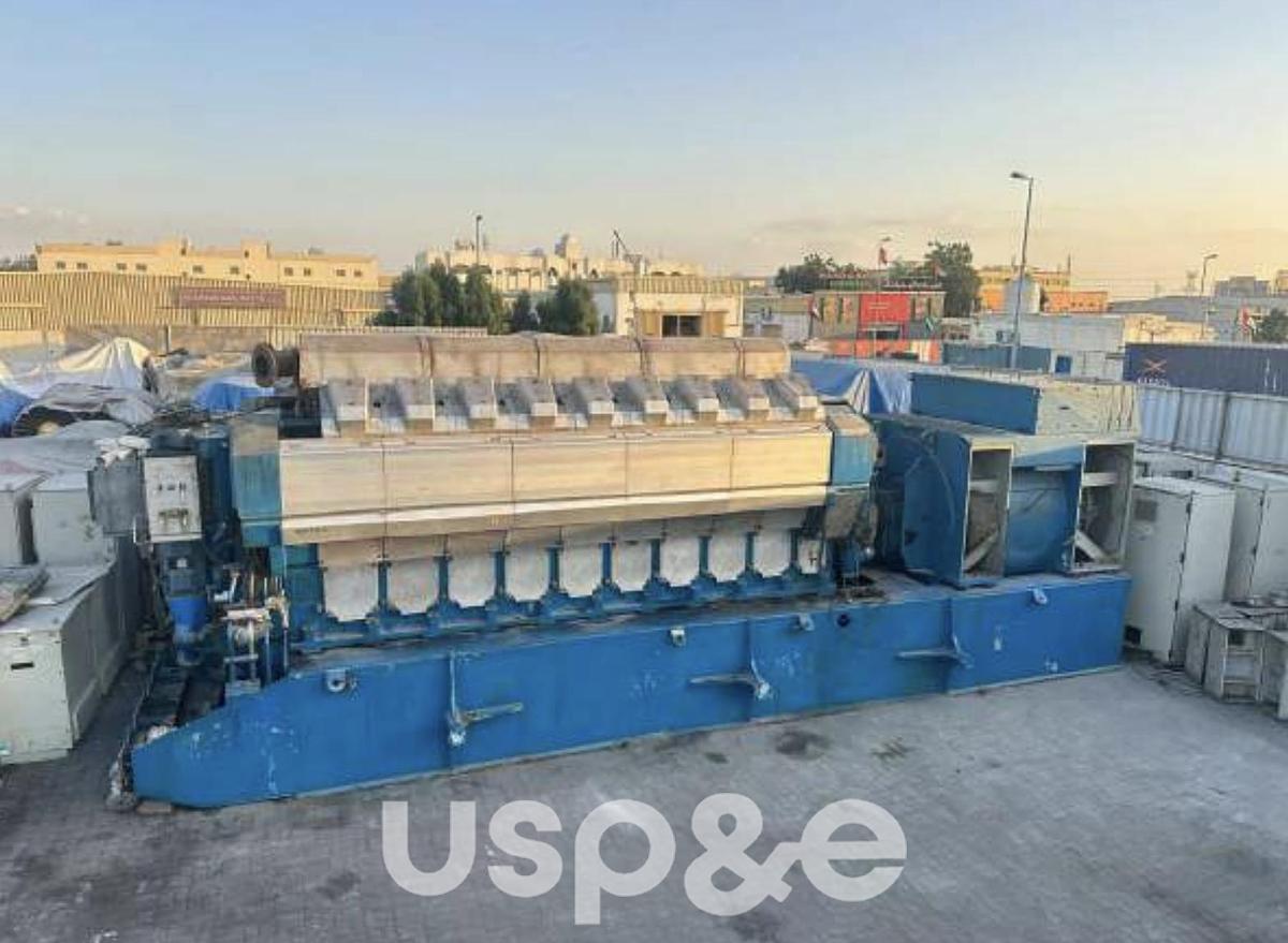 Used 36.5 MW 2001 Used Wartsila W18V32 HFO Generator Sets