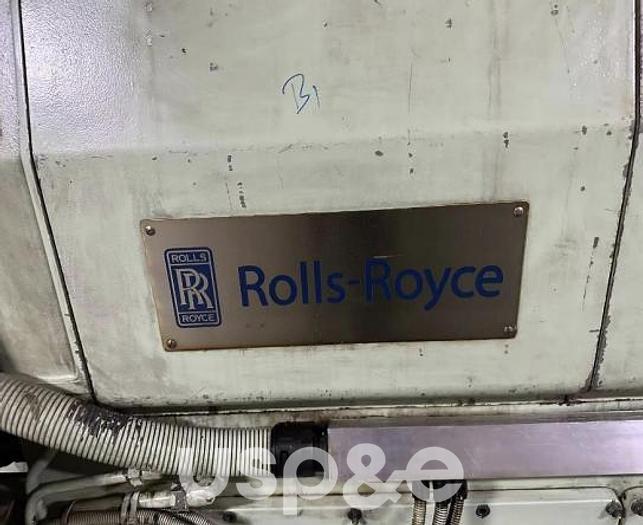 Used 5.7 MW 2008 Used Rolls Royce 12V32/40 HFO Generator Sets