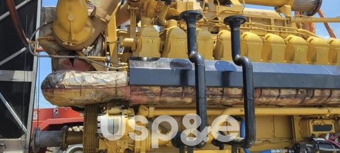 Refurbished 1.6 MW 2008 Refurbished Caterpillar G3520 Natural Gas Generator Set