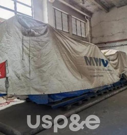 Used 4.3 MW 2015 Used MWM TCG2032V16C Natural Gas Generator Set