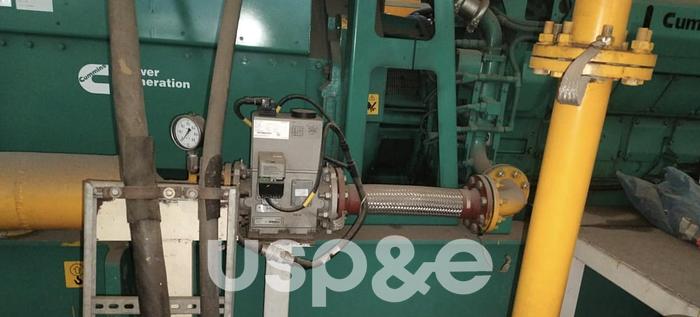 Used 2 MW 2012 Used Cummins QSV-91-G3 Natural Gas Generator Set