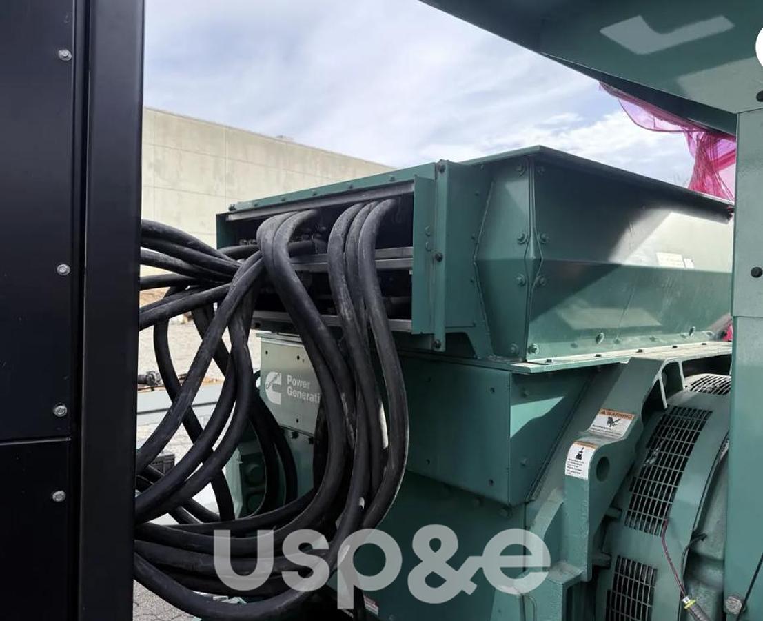 Used 2.25 MW 2008 Used Cummins DQKH-7234191 Diesel Generator Set