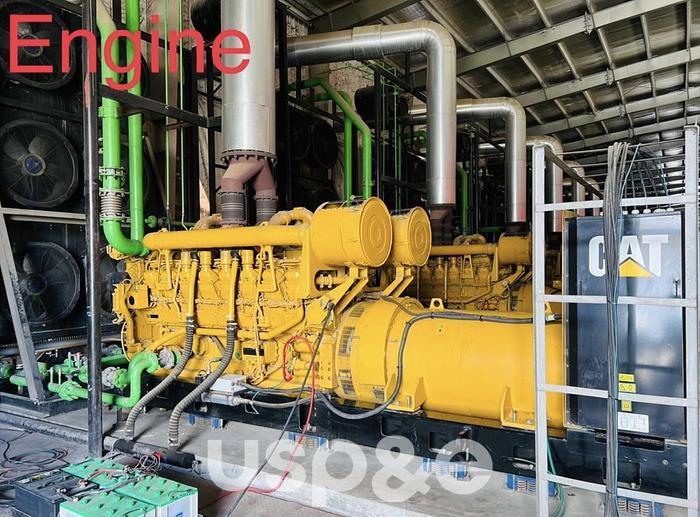 Used 1.6 MW 2018 Used Caterpillar 3516B-HD Diesel Generator Sets