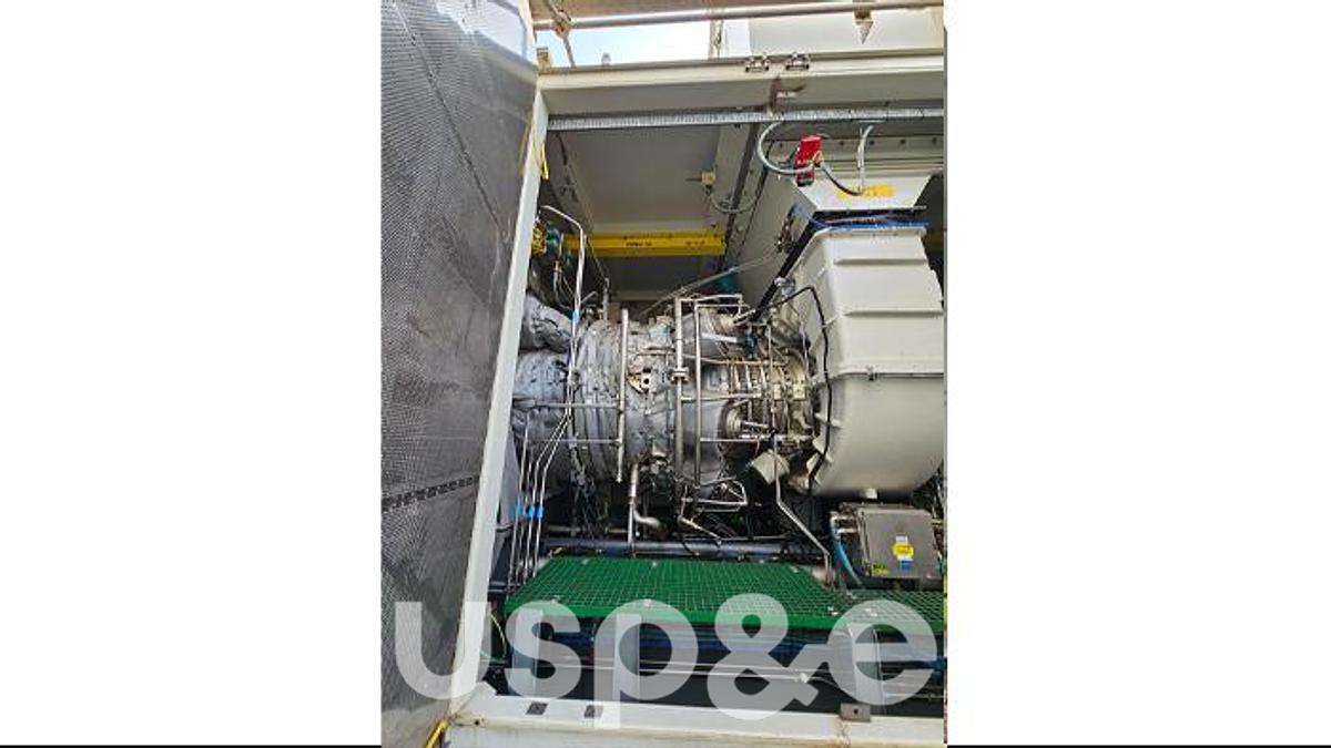 Used 14.4 MW 2016 Used Siemens SGT - 400DLE Natural Gas Generator Set