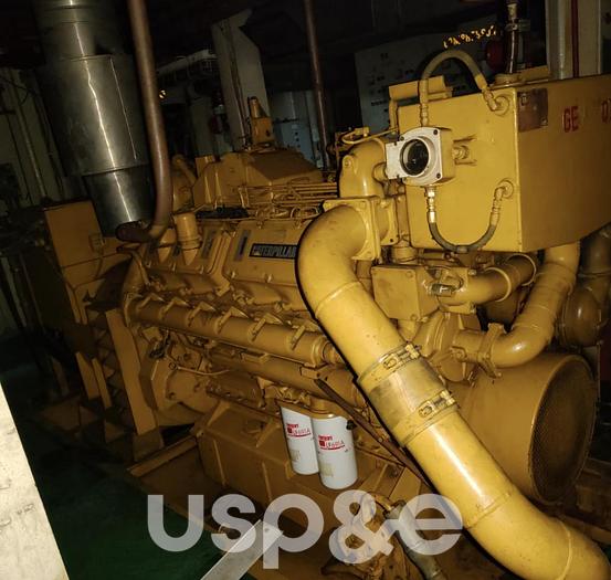Used 2.1 MW 2007 Used Caterpillar 3412 Diesel Generator Sets