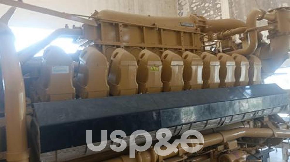 1.9 MW 2007 New Caterpillar G3520C Natural Gas Generator Set
