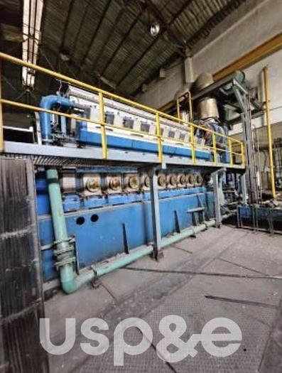 Used 6.4 MW 1997 Used Wartsila W18V/32LN HFO Generator Set