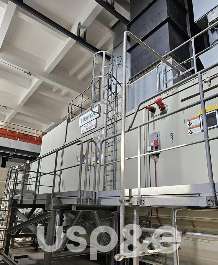 Used 33 MW 2018 Used Siemens SGT-700 DLE Natural Gas Turbine Generator Set
