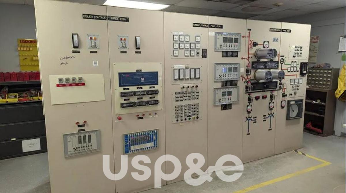 Used 54 MW 1992 Used ABB HT25/LT25 Steam Turbine Generator Set