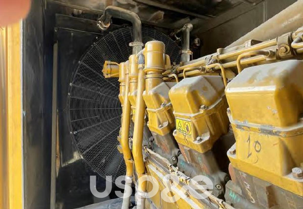 Used 1.2 MW Used Caterpillar 3512B Diesel Generator Set
