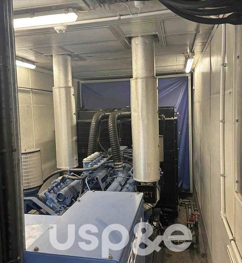 Used 1.5 MW 2007 Used MTU 16V4000 G61 Diesel Generator Sets