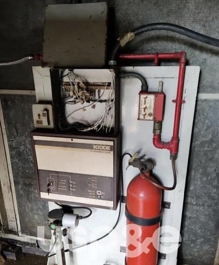 Used 33.7 MW 1987 Used John Brown Frame 6B Natural Gas Turbine Genset 