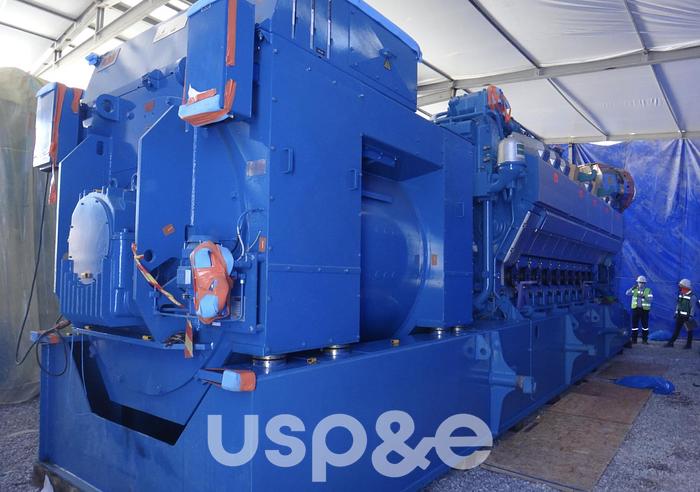 18.7 MW 2018 New Wartsila 20V34SG Natural Gas Generator Sets