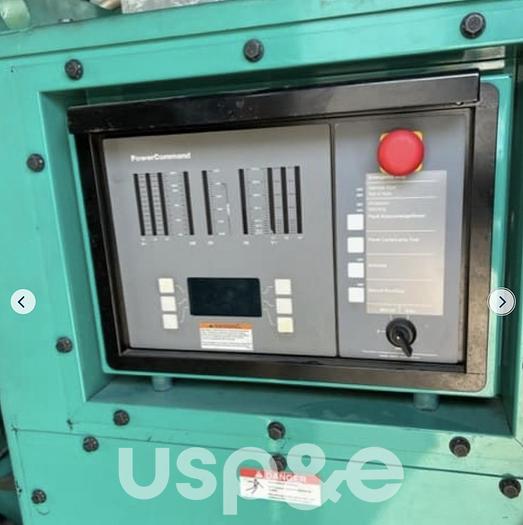 Used 2 MW 1999 Used Cummins QSK60-G6 Diesel Generator Set