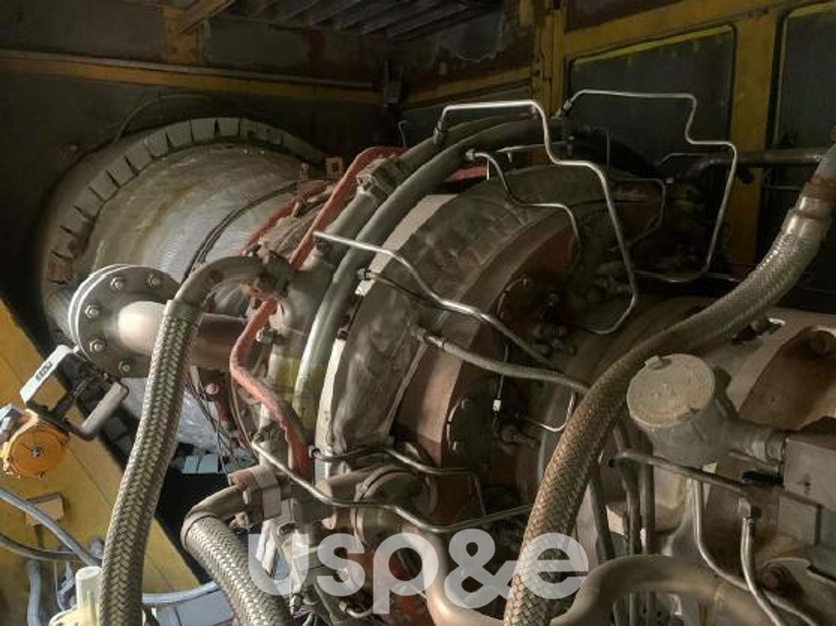 Used 7.5 MW 2005 Used Solar Taurus T70 Natural Gas Generator Set