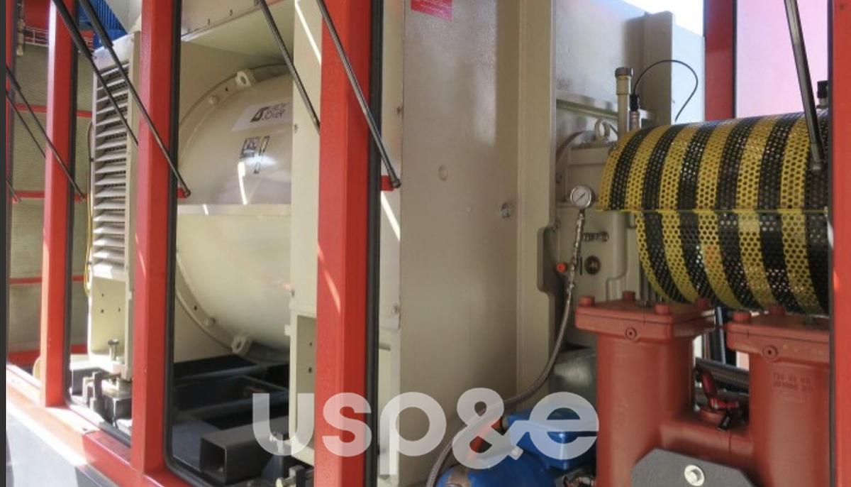 Used 6.1 MW 2012 Used Solar Taurus 60-7301S Natural Gas Generator Set