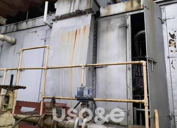 Used 33.7 MW 1987 Used John Brown Frame 6B Natural Gas Turbine Genset 