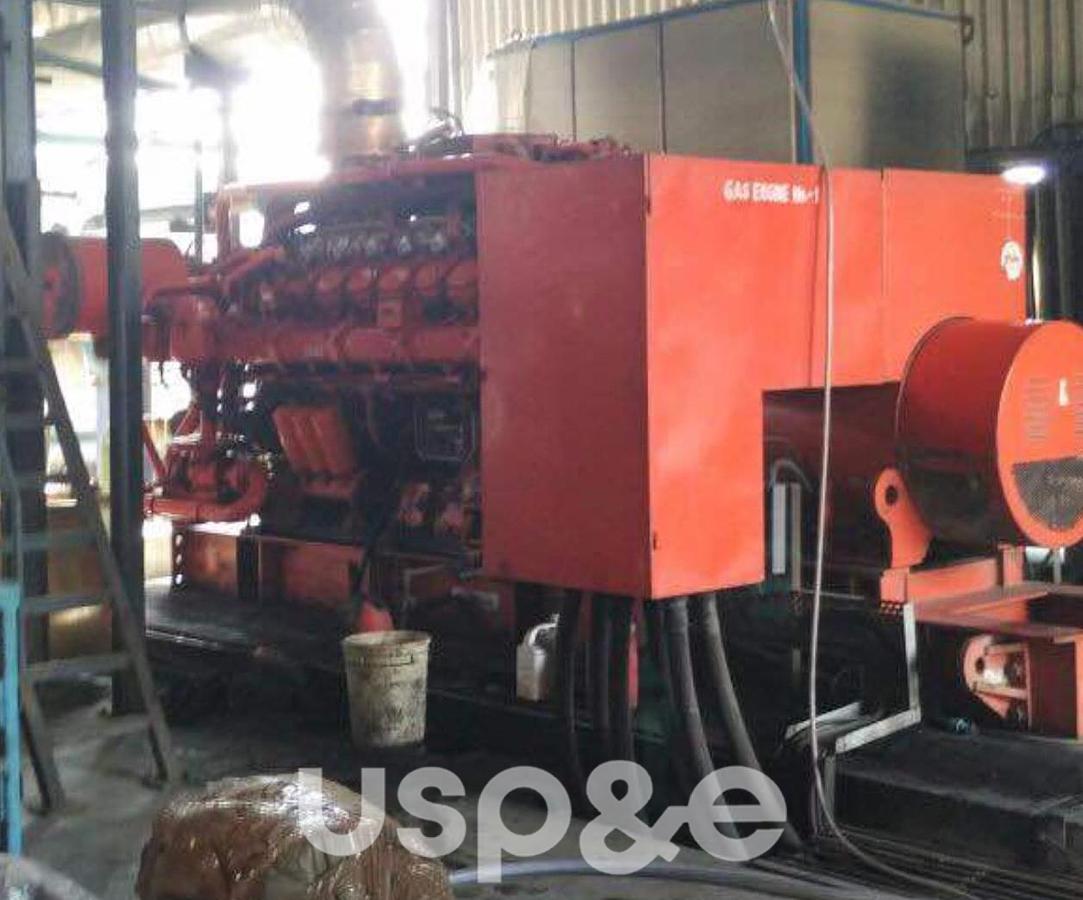 Used 2 MW 2008 Used Waukesha 16V150LTD Natural Gas Generator Sets