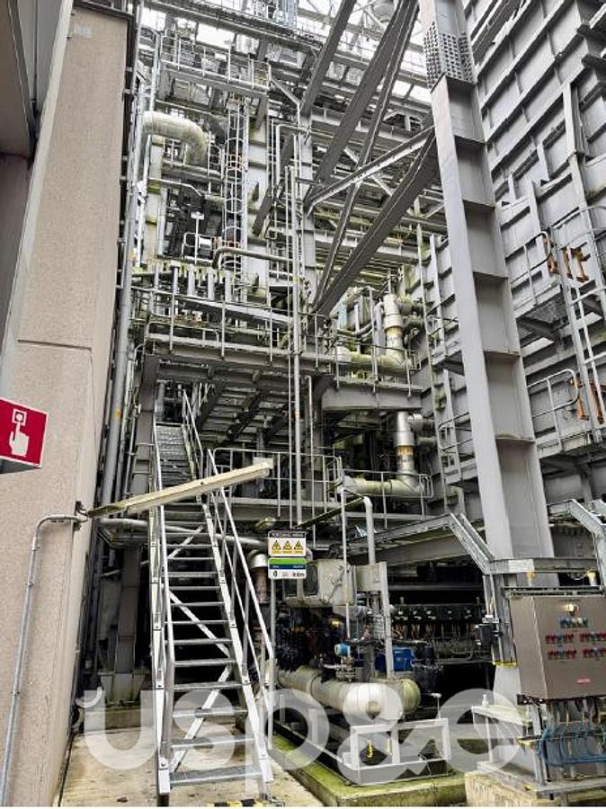 Used 127 MW 2009 Used GE Frame 9E PG9171 Natural Gas Turbine Generator Set