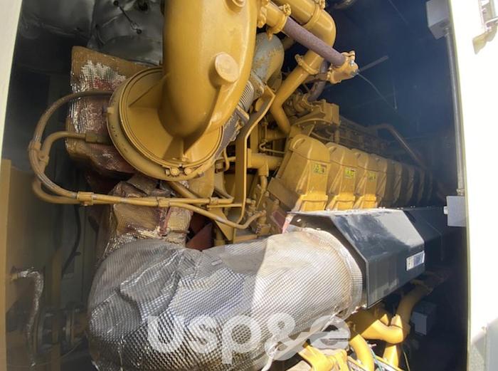 Used 1.4 MW 2014 Used Caterpillar XQ1475G Natural Gas Generator Sets