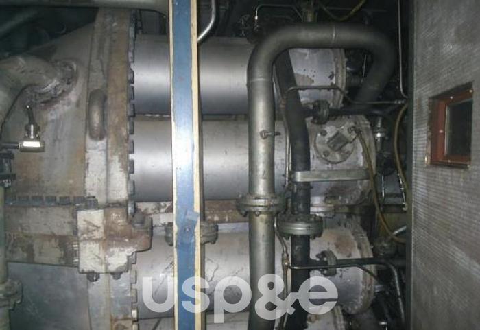 Used 30 MW 1980 GE PG 5371PA Natural Gas Turbine Generator Set