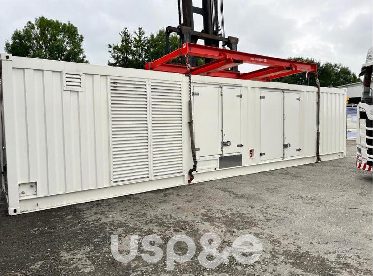 Used 1.8 MW 2016 Used MTU 16V4000 G63 Diesel Generator Set