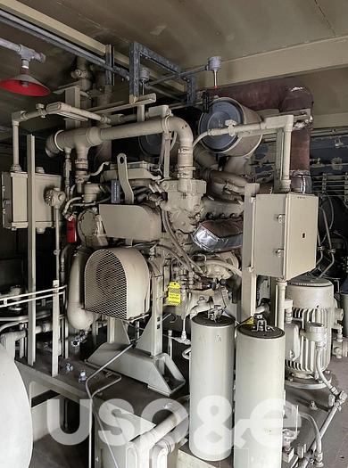 Used 42 MW Used GE PG65818B GT Natural Gas Turbine Generator Set