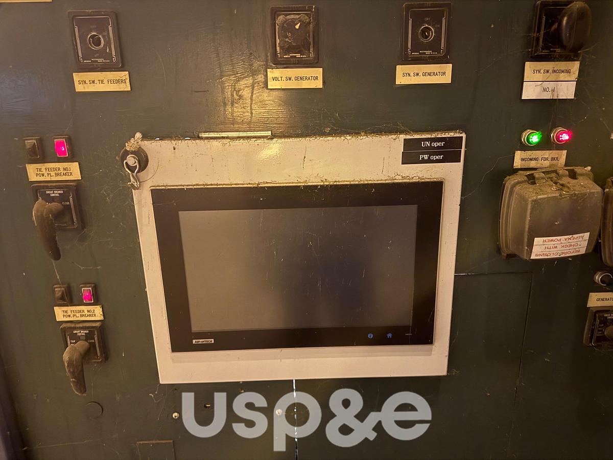 Refurbished 7.5 MW 1957 Refurbished GE TT-8695 Steam Turbine Generator Set