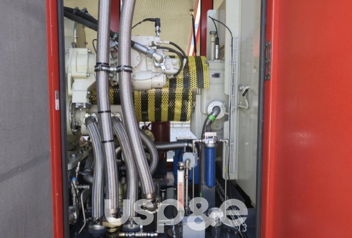 Used 6.1 MW 2012 Used Solar Taurus 60-7301S Natural Gas Generator Set