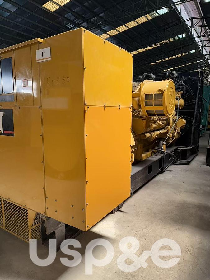 Used 1.5 MW 2006 Used Caterpillar 3512B Diesel Generator Set