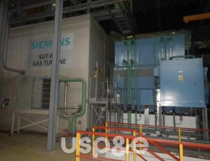 45 MW 2007 New Siemens SGT-800 Natural Gas Turbine Generator Set