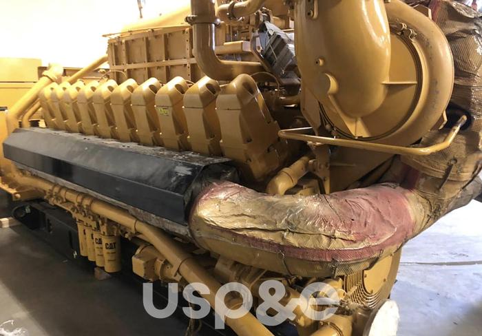 Used 1.9 MW 2011 Used Caterpillar 3520C Natural Gas Generator Sets