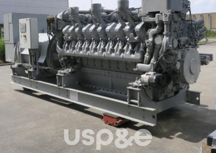 2.3 MW 2013 New MTU 20V4000G63 Diesel Generator Set