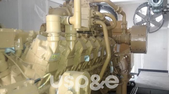 Used 0.80 MW 2014 Used Caterpillar G3516 Natural Gas Generator Set