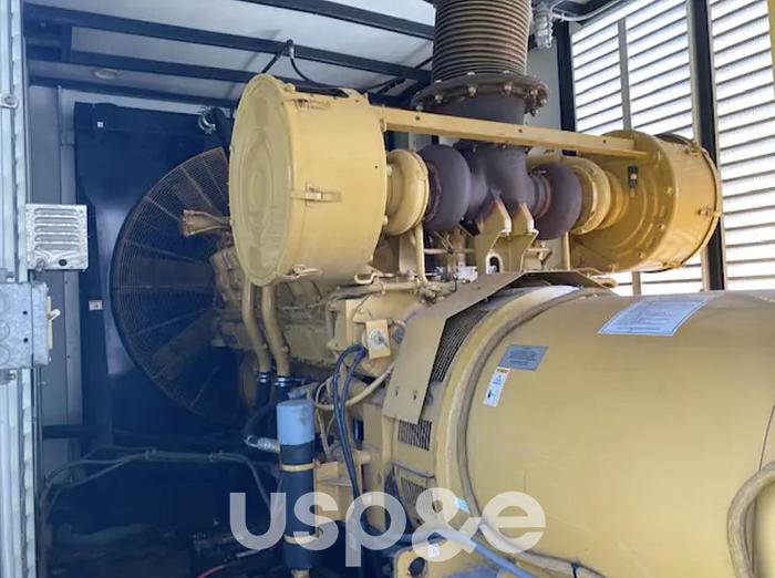 Used 1.2 MW 2001 Used Caterpillar 3512 Diesel Generator Set