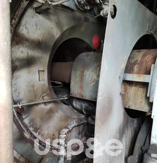 Used 33.7 MW 1987 Used John Brown Frame 6B Natural Gas Turbine Genset 