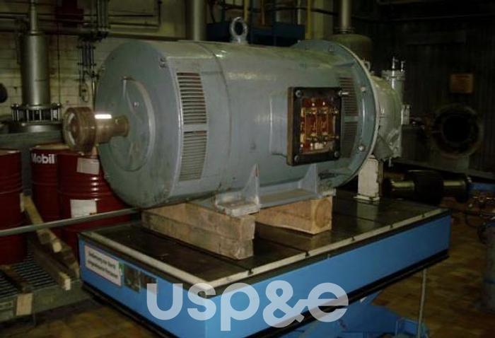 Used 30 MW 1980 GE PG 5371PA Natural Gas Turbine Generator Set