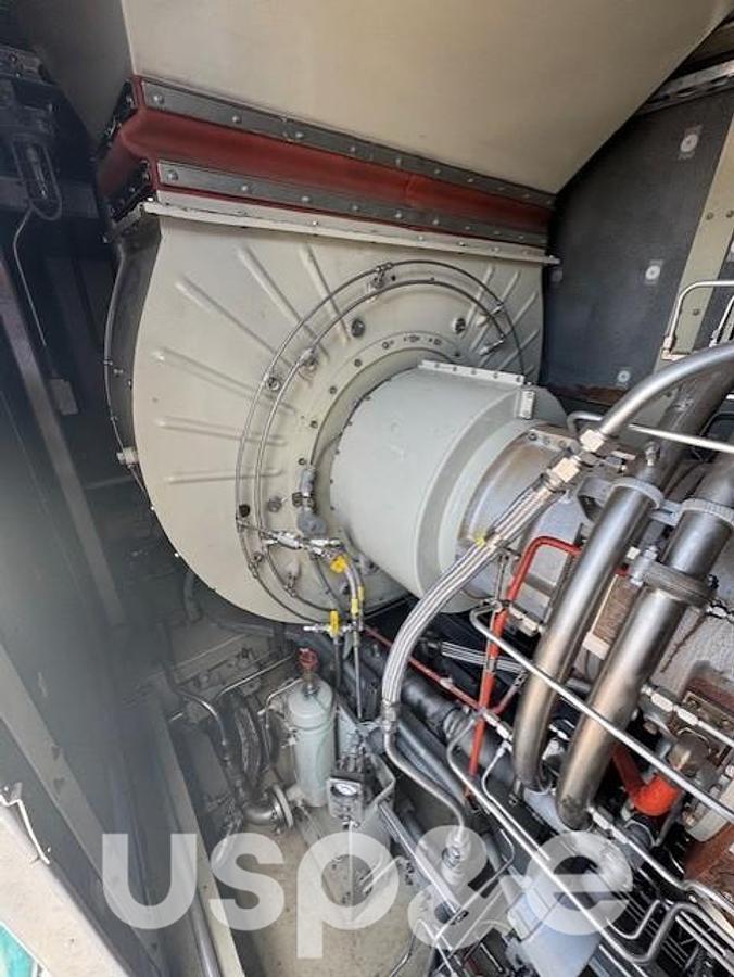 Used 5.3 MW Used 2012 Solar Taurus T60 Natural Gas Generator Set