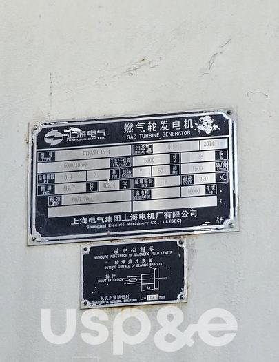 Used 13 MW 2013 Used Siemens SGT-400DLE Natural Gas Generator Set